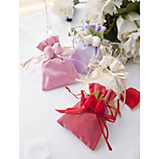 Rosette Satin Favor Bag (Set of 12)