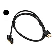 High-Speed USB 2.0 Data Cable for iPhone 4, 4S, the New iPad (1m, Assorted Colors)