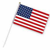 Nylon Amerika Flagge (30 x 14 cm)