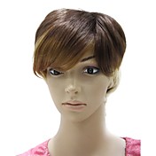 Capless High Quality Synthetic Mixed Color Short Wig
