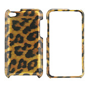 Leopard Print Style Protective Back Case and Bumper Frame for iPod Touch 4 (Brown)