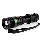 W109 3-Modus CREE XR-E Q5 LED-Taschenlampe Zoom (1600lm, 3xAAA)