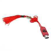 32gb cinese buona fortuna stile usb flash drive (rosso)