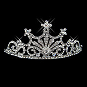 Lega magnifica tiara nuziale strass