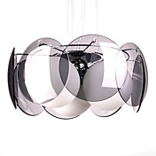 lámpara colgante con estilo, con 3 luces