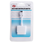 ps2 para Wii / Wii U controlador adaptador de cable (blanco)