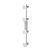 Modern Metal  Spot Lights with 4 Lights Glass Shades