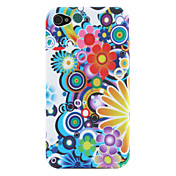 flor patrón de caso para el iphone 4 y 4S
