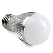 Ampoule LED Ronde Blanc Naturel (220V), E27 7W 650-700LM 6000-6500K