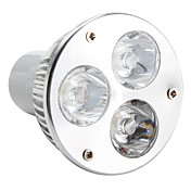 GU5.3 3*1W 3000K 270LM Warm White Light Spot Bulb (85-265V, 3W)