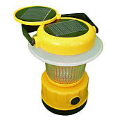 8 LED wit licht Solar LED camping licht (willekeurige kleuren)