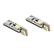 T10  4*5050 SMD White LED CANBUS Car Signal Lights (2-Pack, DC 12V)