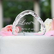 Crystal Cake Topper - Love
