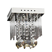 40W Comtemporary Crystal Pendant Light