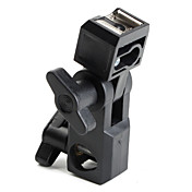 Flash titulaire chaude parapluie adaptateur sabot pivotant lumière patte de fixation de type d