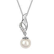 Crystal High Quality Alloy And Crystal Imitation Pearls Necklaces (More Colors)