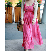 Cute Bow Design Beach Dress