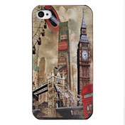 Custodia vintage per iPhone 4 e 4S - Marrone