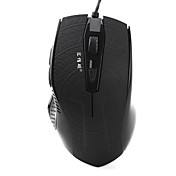 Desktop 1600 DPI Wired USB Optical Gaming Mouse (Black)
