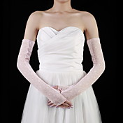 cotone / merletto d'opera a mezzo busto guanti da sposa con ricami dita (più colori)