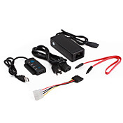 USB 2.0 to SATA IDE Cable Adapter for 2.5" and 3.5" HDD