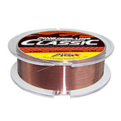 klassieke monofilament vislijn 100/150/250m (koffie)