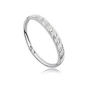 Fashion High Quality Alloy And Crystal Bracelet (More Colors)