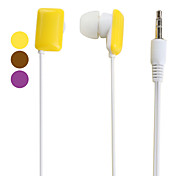 estilo de caramelo en auriculares de botón (colores surtidos)