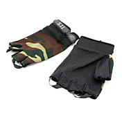 Freizeitsport Radfahren kurze Finger Polyester Handschuhe