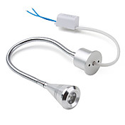3W 170LM 6500K White LED Flexible Neck Mirror Light Bulb with LED Driver (85~265V)