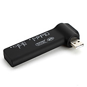 Universal USB 2.0 Memory Card Reader (MS, SD, MicroSD, M2, Black)