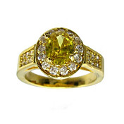 belles rondes modes de zircons