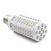 B22 120-LED White 360LM 6.5W Corn Bulbs (220-240V)