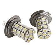 H7 27*5050 SMD White LED Car Signal Light