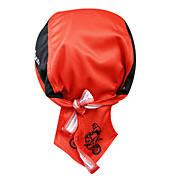 KOOPLUS-Men's 100% Polyester Cycling Headscarf (Red)