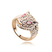 wunderschöne 18k vergoldet Crystal Fashion Ring (weitere Farben)