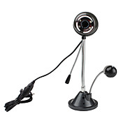 flexible HD 12,0 Megapixel USB PC Kamera Webcam mit Mikrofon und Mini-Lüfter