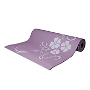 Hatha-Yoga-Pad mit Blumen 7mm
