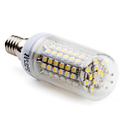 e14 5w 96x3528 SMD 250-300lm 2800-3300k branco quente lâmpada de milho levou (220-240v)