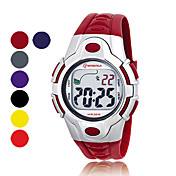 Men's Multi-Functional PU Digital Automatic Wrist Watch (Assorted Color)