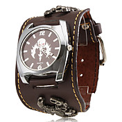 Unisex Analoge Quartz Uhr (Braun)