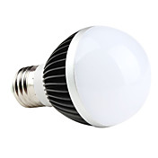 E27 5W 400-500LM 3000-3500K Warm White Light LED Ball Bulb (85-265V)