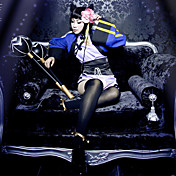 cosplay kostyme inspirert av svart butler kjørte mao cheongsam