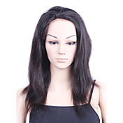 Full Lace Wig With Stretch On The Crown 100% Silky Straight Virgin Hair Wig