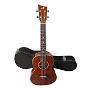 shaka - (LATN-1) tenor sólido de caoba con el caso de ukelele Hawai concierto