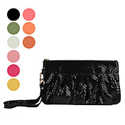 Leopard PU Leather Clutch Bag
