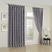 (Zwei Platten) traditionelle Jacquard floral Verdunklungsvorhänge
