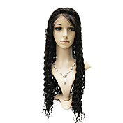 Lace Front 100% Indian Remy Hair Deep Wave Long Wig