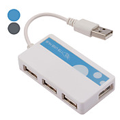 salut-vitesse 4-Port USB 2.0 Hub avec puce
