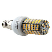 e14 138-SMD 3528 7w 450lm 350-2800-3300k branco quente lâmpada de milho levou (220-240v)